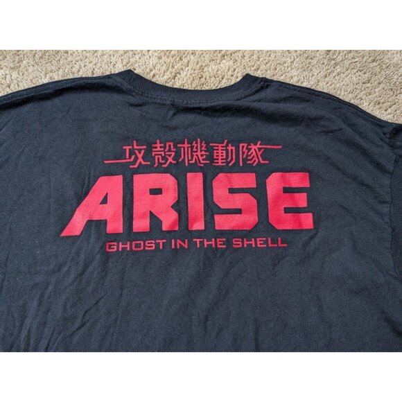 Ghost in the Shell Arise Mens Medium Long Sleeve Shirt Black Anime Bioworld - Picture 7 of 7